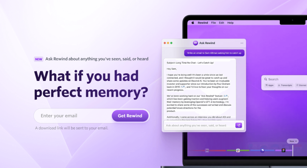 리와인드 Rewind AI