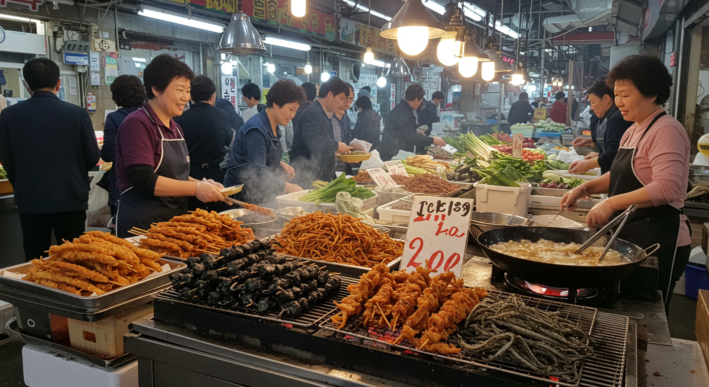 서귀포 매일올레장터 – 로컬 먹거리 천국
