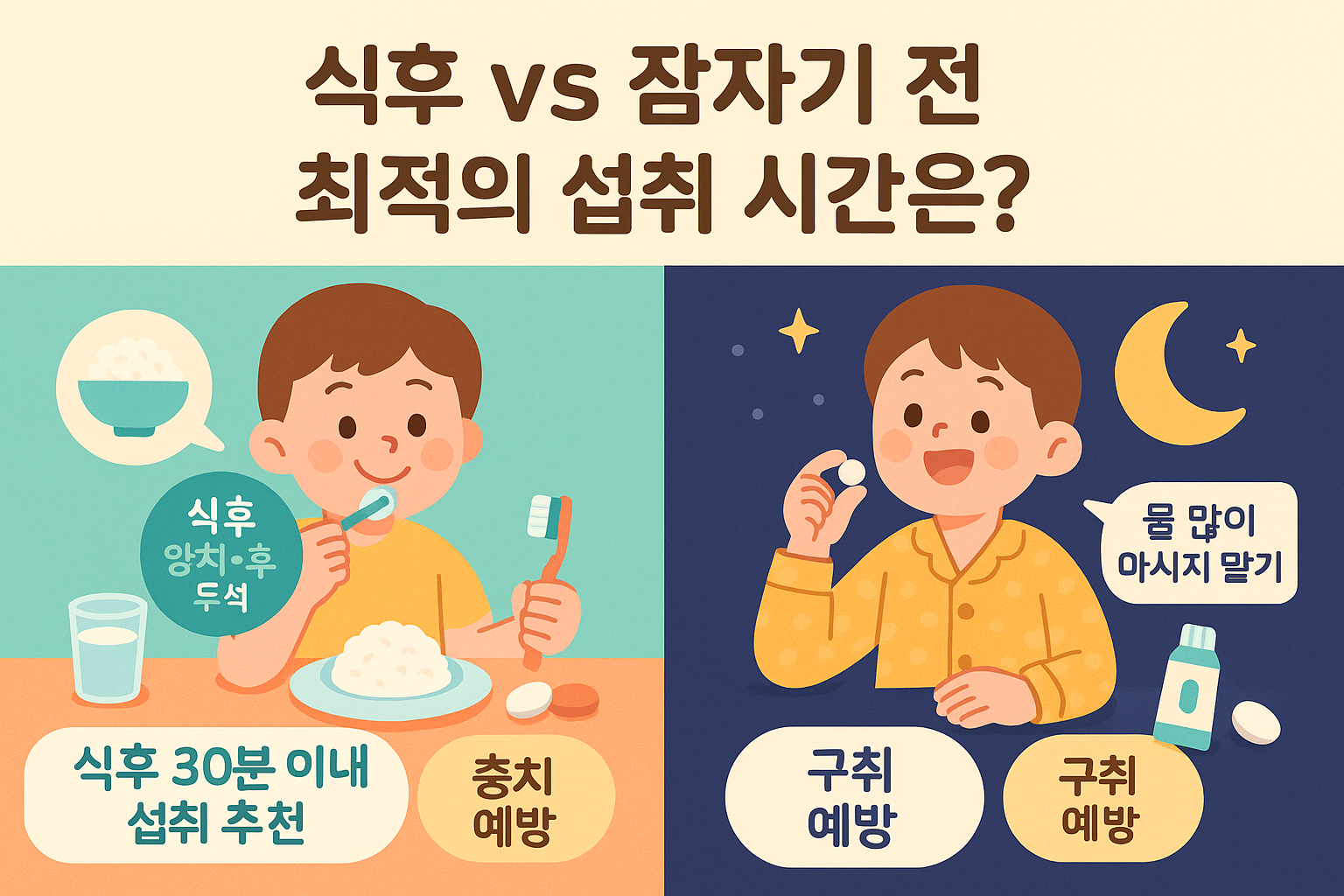 구강 유산균 최적의 섭취 시간