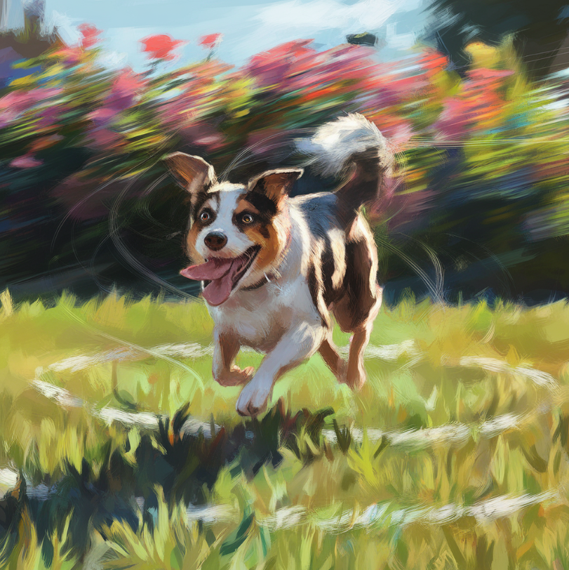 강아지와 산책하는 꿈 공원