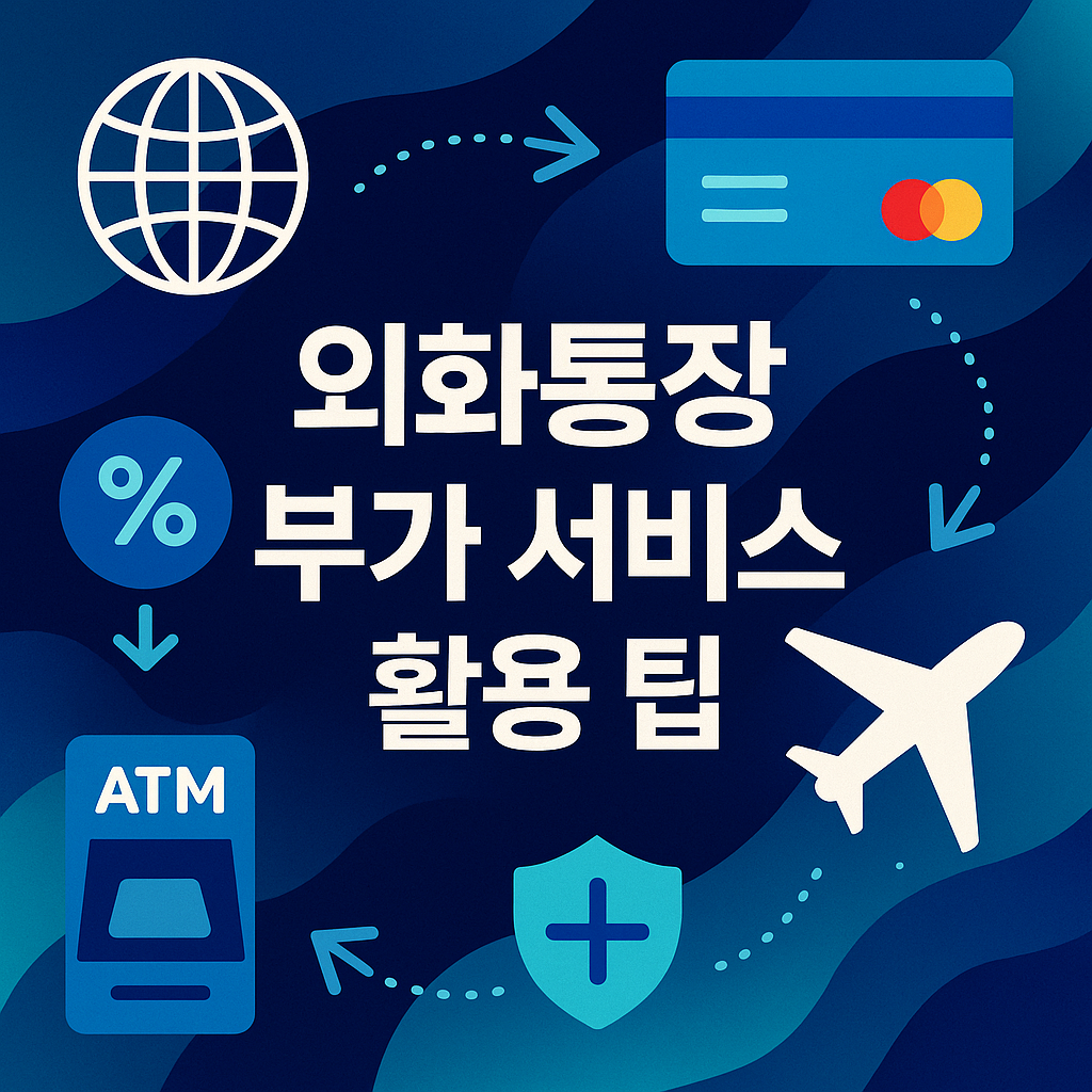 외화통장 부가서비스 활용팁