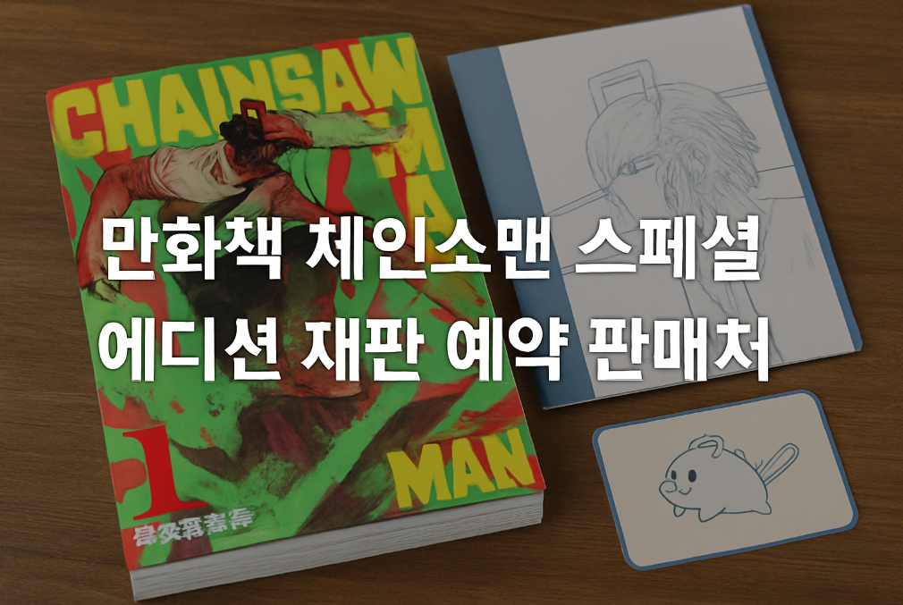 체인소맨 스페셜 에디션 재판 예약 놓치면 후회하는 판매처 총정리