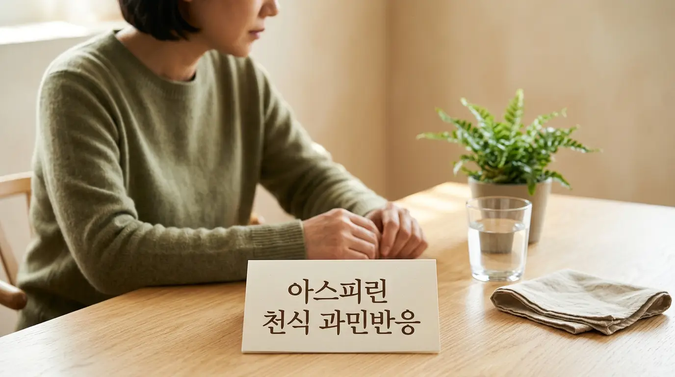 아스피린 천식 과민반응