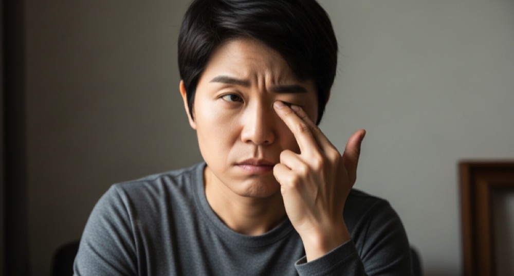 눈 떨림 반복 상황