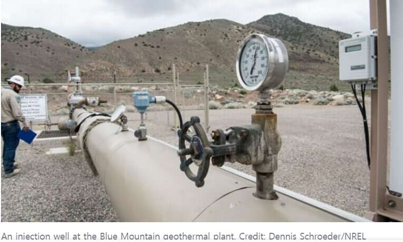 과도한 태양광 풍력 생산 전기를 지열 저장고에 보관하는 기술(EGS) Geothermal May Beat Batteries for Energy Storage