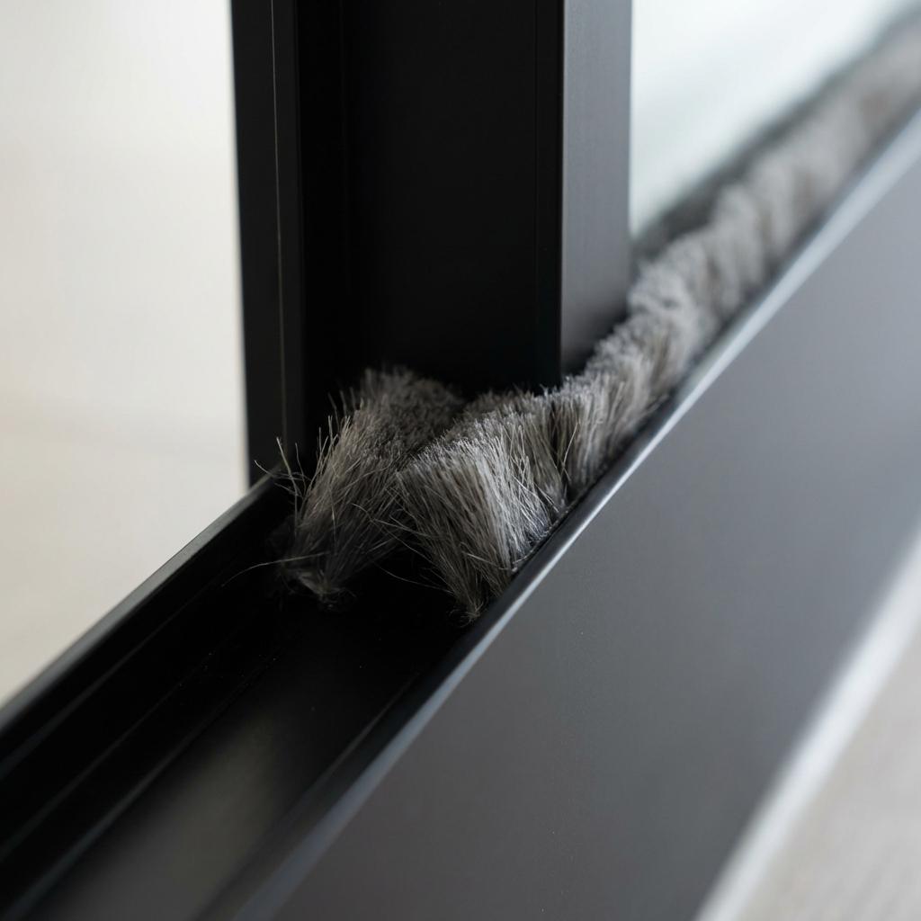 좁은 현관 개방감 높이는 중문 디자인