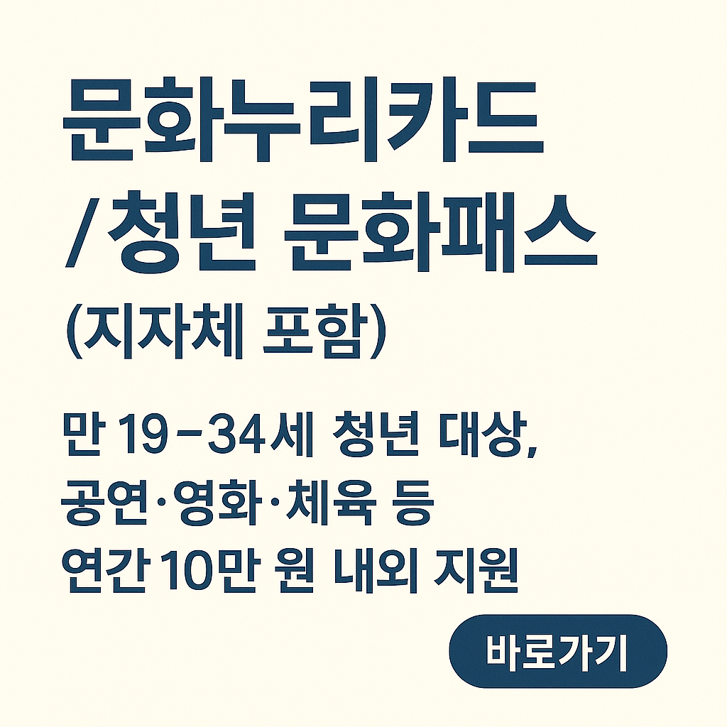 문화누리카드