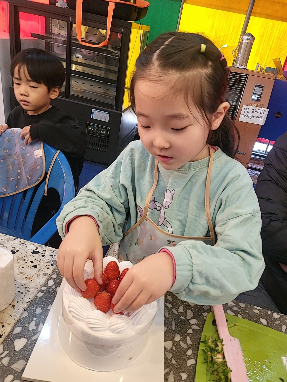 청주 딸기 체험&amp;#44; 딸기 케이크 만들기 (가산딸기 강추!!)