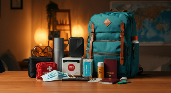 안전한 여행을 위한 여행 필수품