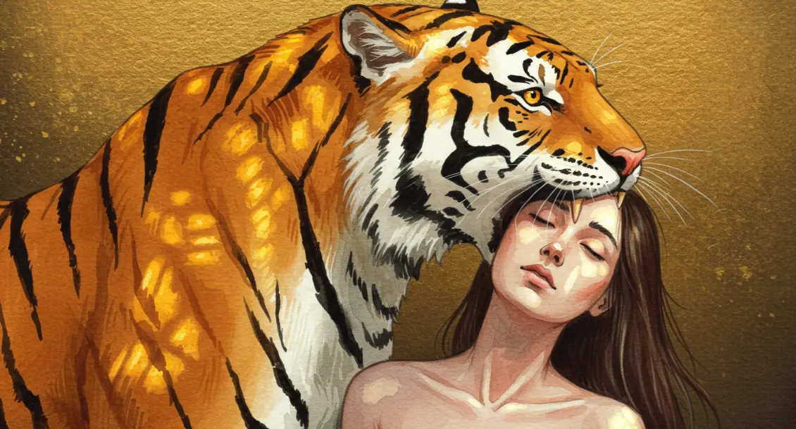 호랑이에게 물리는 꿈해몽