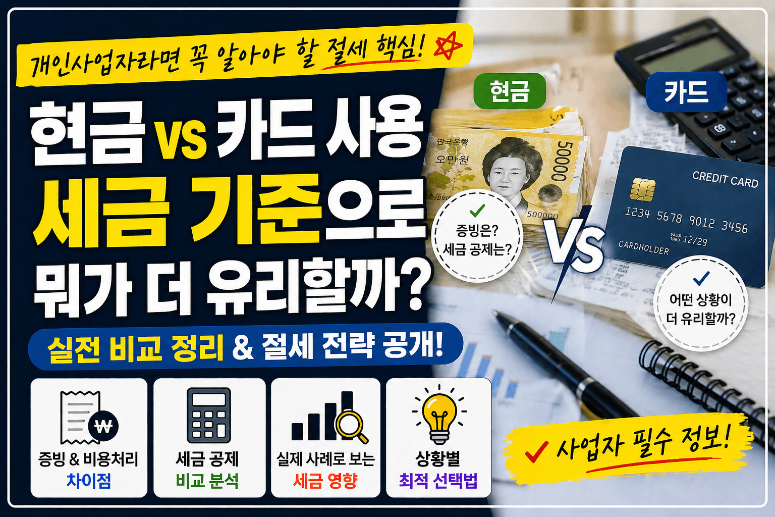 개인사업자라면 꼭 알아야할 절세전략공개