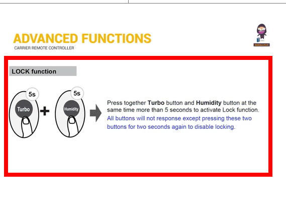캐리어 에어컨 리모컨 사용법 안내 사이트