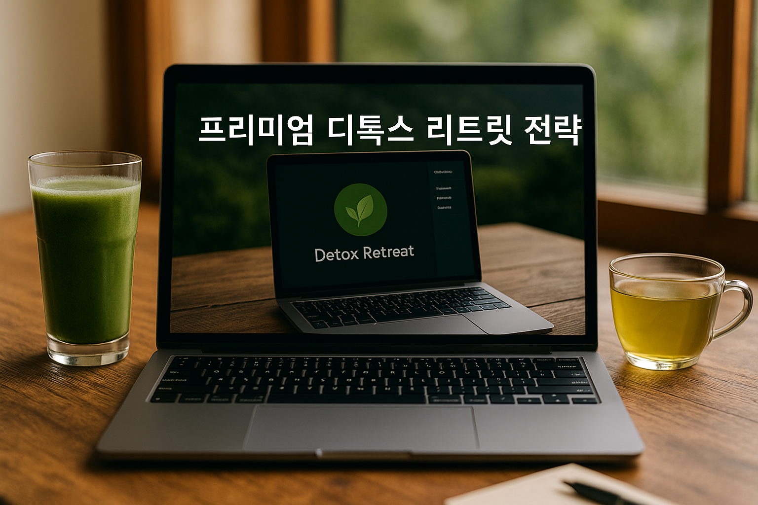 프리미엄 디톡스 리트릿 전략 관련 이미지