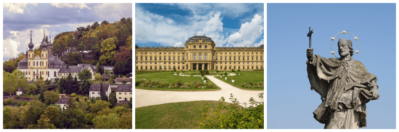 뷔르츠부르크 풍경 사진 3개