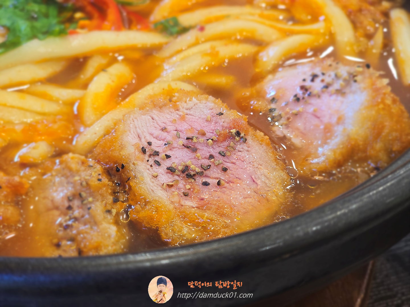 히레카츠 김치우동 나베