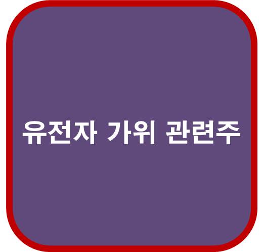 유전자 가위 관련주 5종목