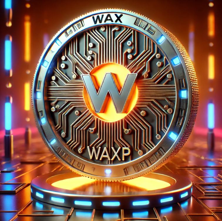 왁스(WAXP) 코인 이미지화