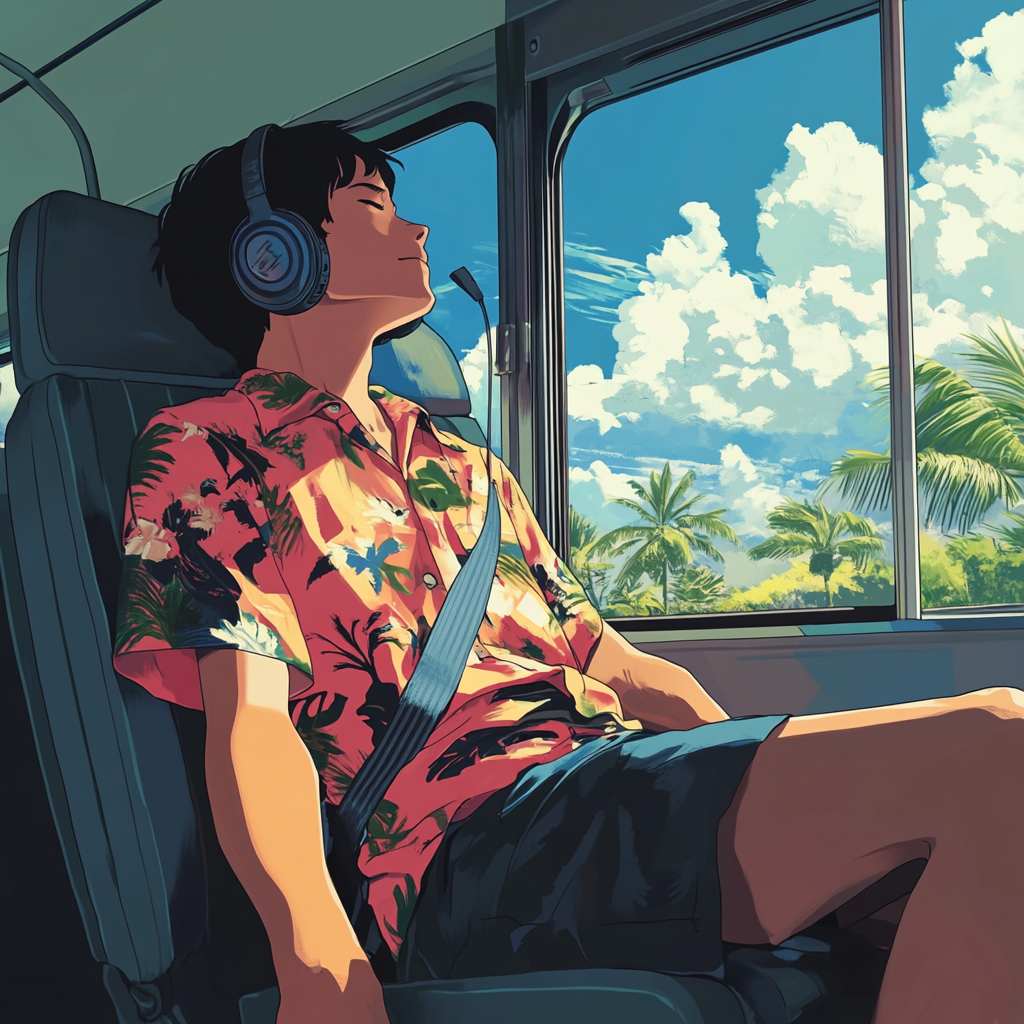 부산온나 청년패스로 여행가는 남성