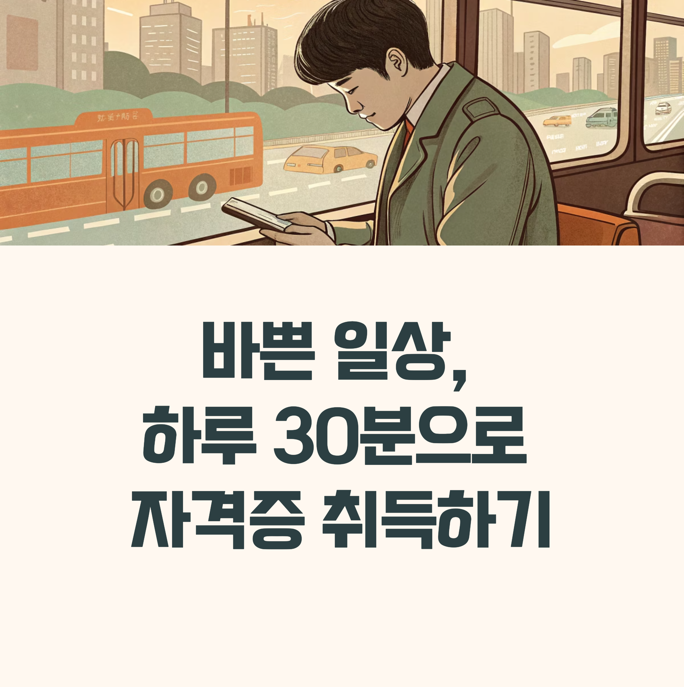 하루 30분 투자로 가능한 자격증 추천! 실속 있는 자격증 리스트 공개