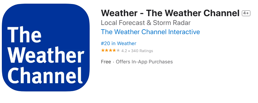 The Weather Channel 다운로드 방법