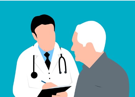 의사선생님 상담하는 환자