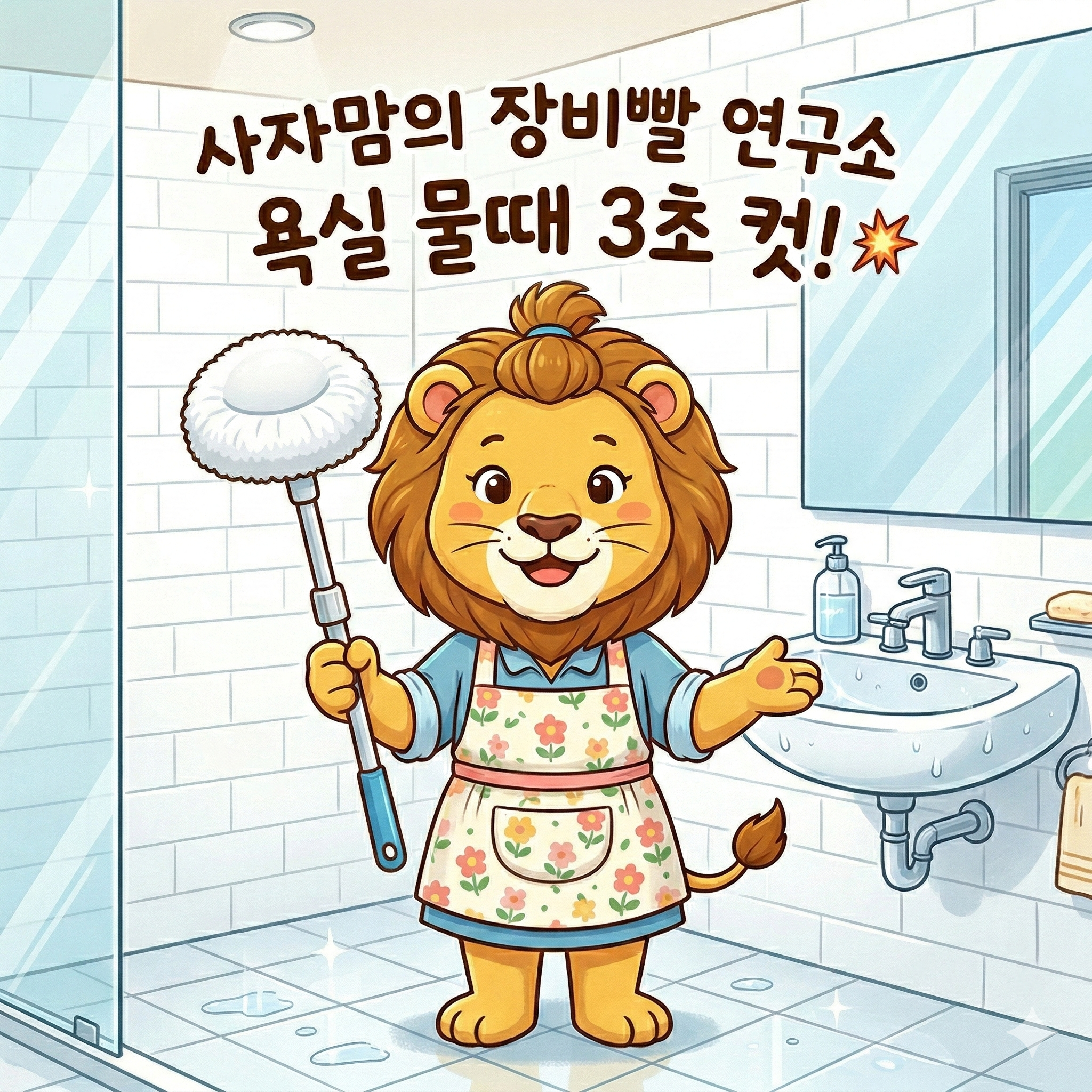 허리 안 아픈 욕실 물때 청소 꿀템! 쿠팡 동글이 솔 직접 써본 후기