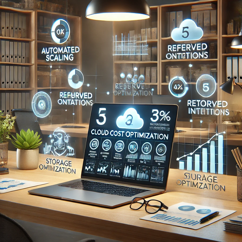 클라우드 비용 절감 전략 이미지