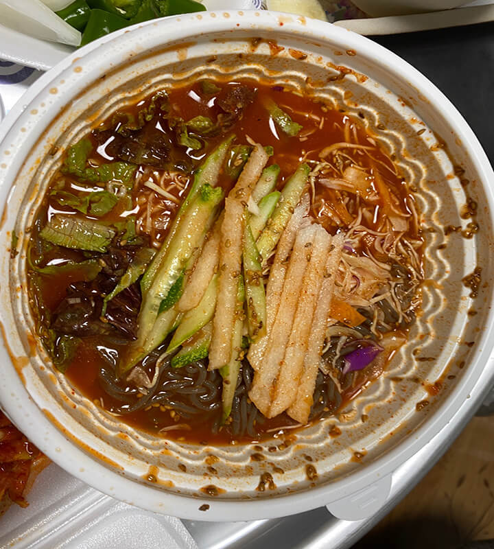막국수-달인족발