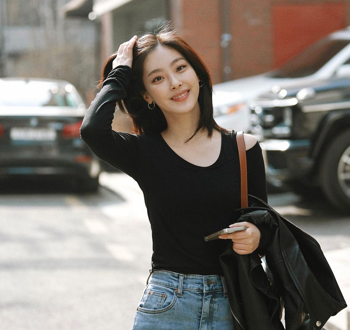 배우 최희진 사복