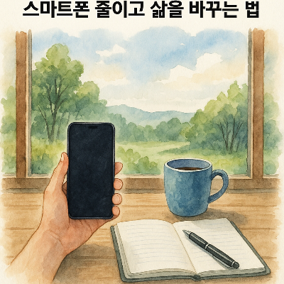 디지털 미니멀리즘 실천 루틴 &ndash; 스마트폰 줄이고 삶을 바꾸는 법