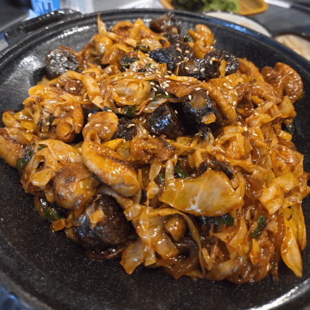 오도씨곱창의 순대곱창