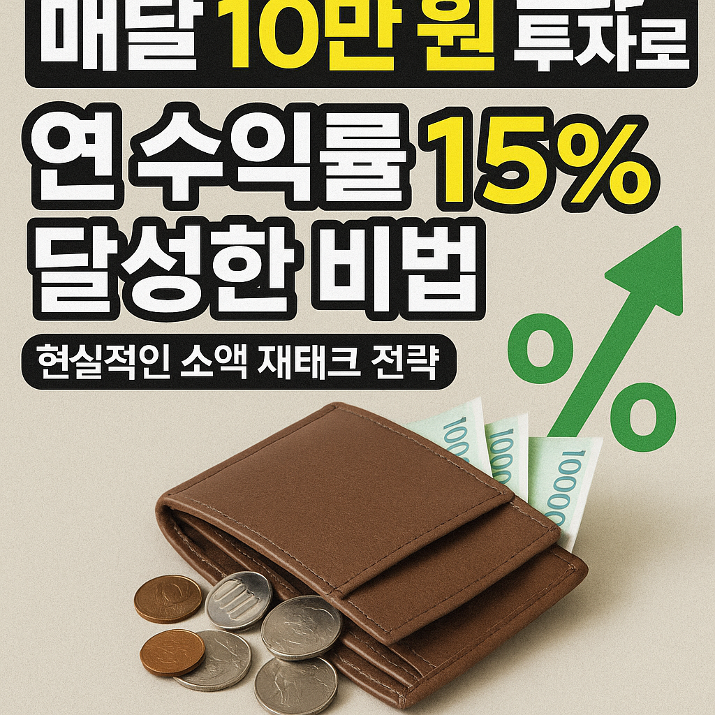 소액투자 재테크 전략법
