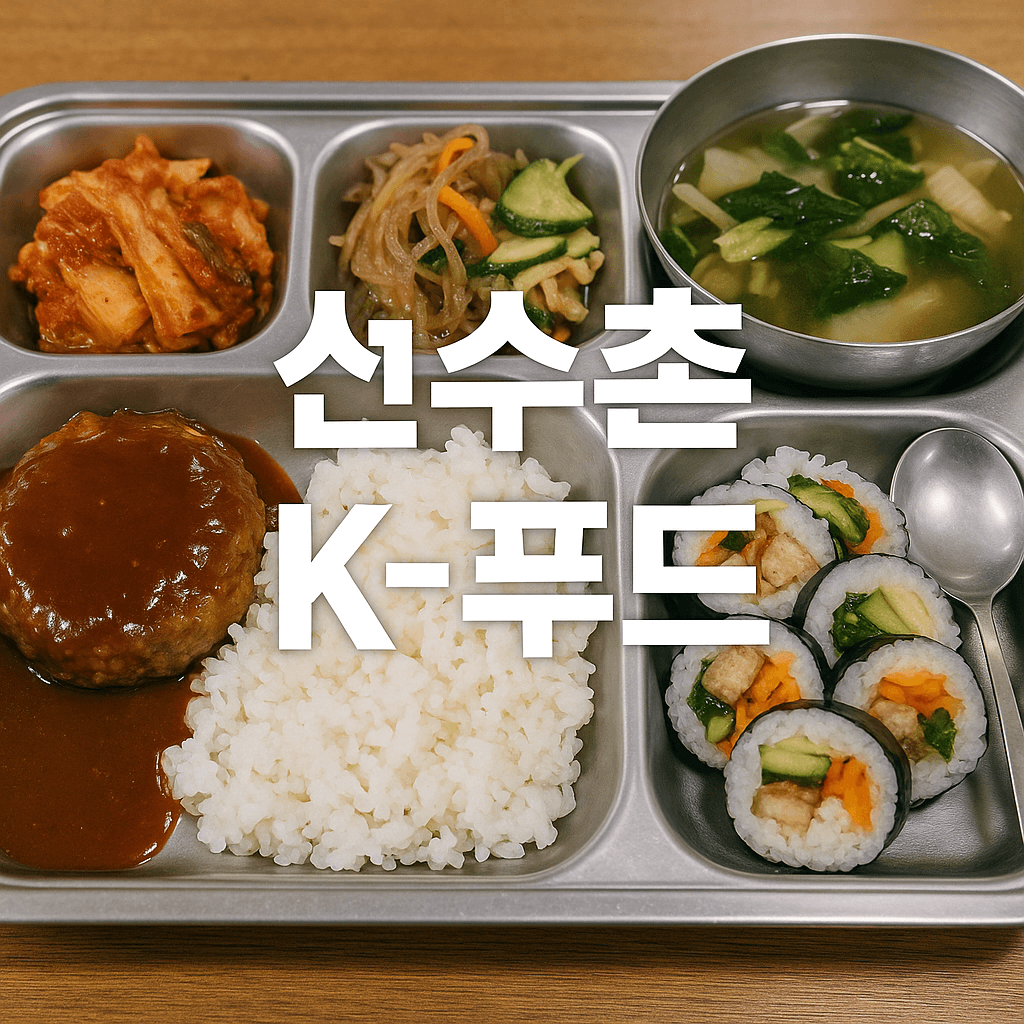 선수촌에서 만나는 K-푸드