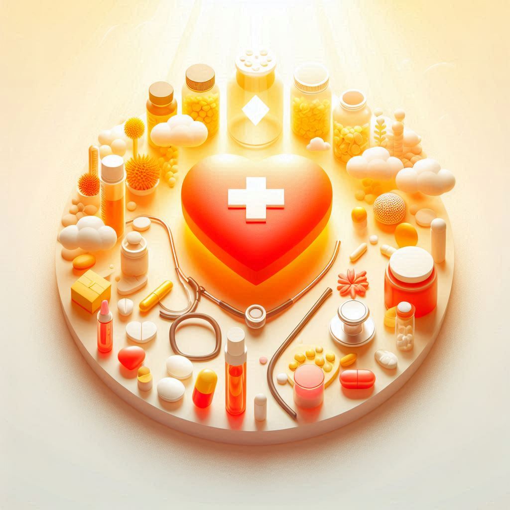 치유를 형성화 한 이미지