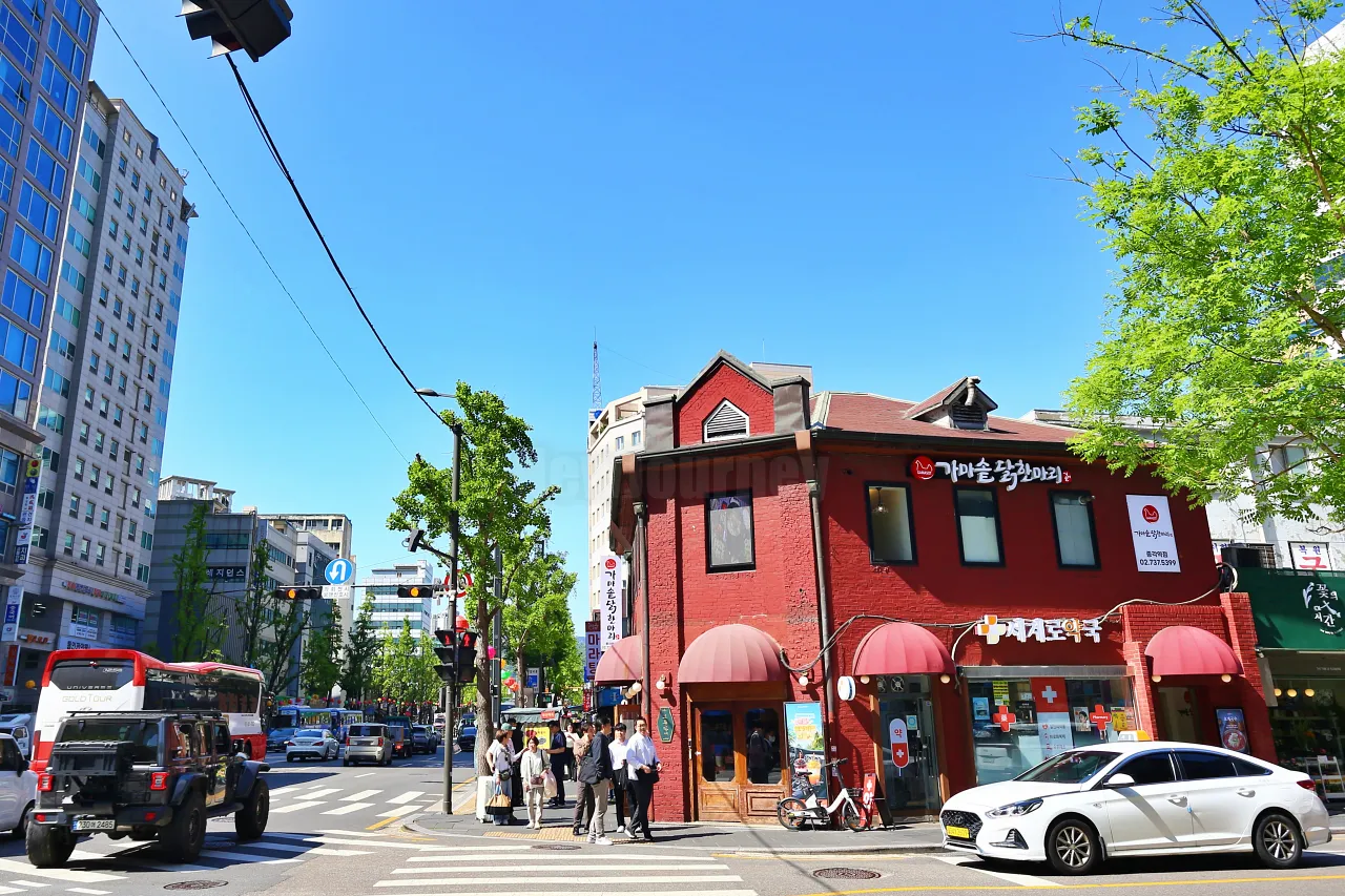 인사동 맞춤액자 표구사 가는 길 Insadong frame shop street view