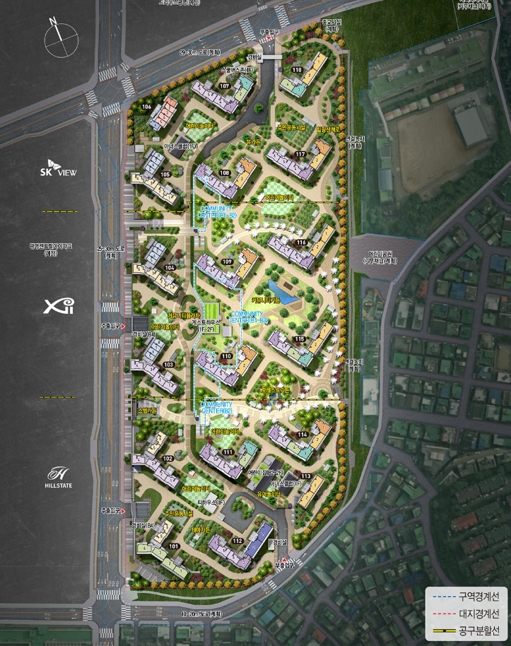 광명 자이 힐스테이트 SK VIEW(광명제5R구역)