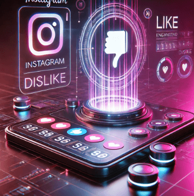 인스타, 싫어요 버튼 테스트 중