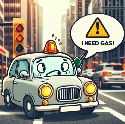 주유-경고등-들어오고-주행거리