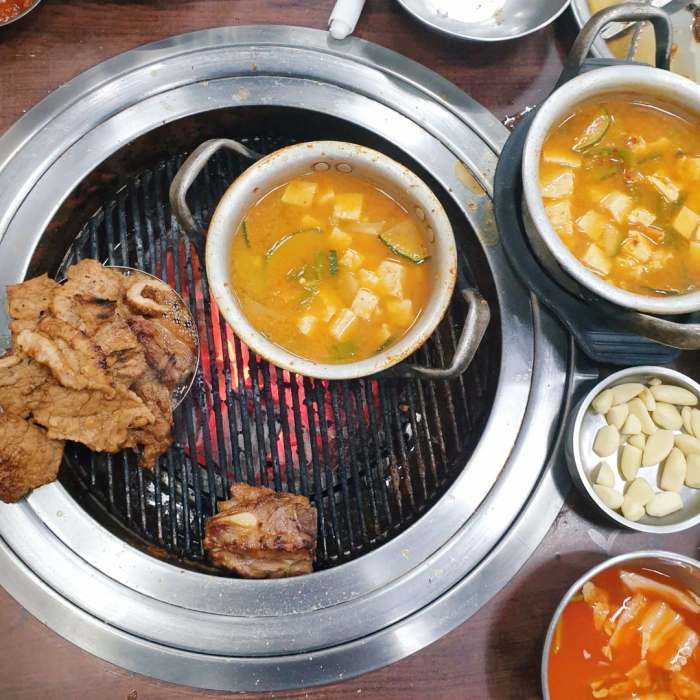 울산 식당 한돈 돼지갈비 1인 5천9백원 갈비 숯불 구이 가격파괴Why 맛집 추천