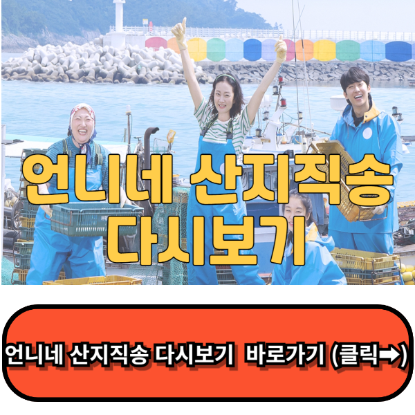 언니네 산지직송 촬영지,재방송, 언니네 산지직송 남해