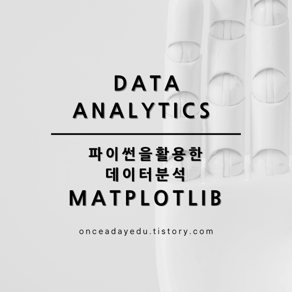 파이썬 Matplotlib를 이용한 데이터 시각화