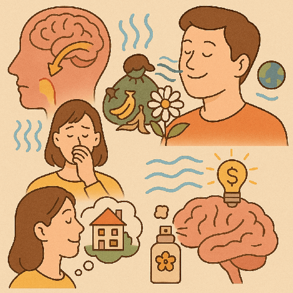 왜 우리는 어떤 냄새에 본능적으로 반응할까?|감정과 후각의 과학적 연결고리