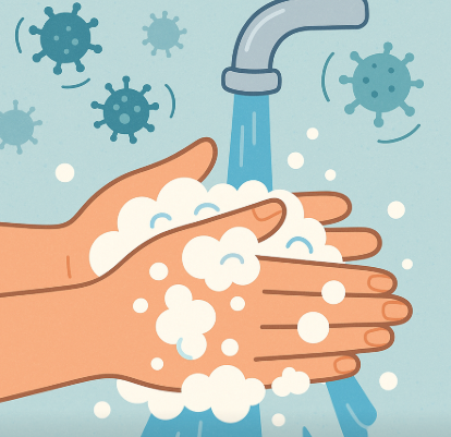 손 씻기에 대한 사진