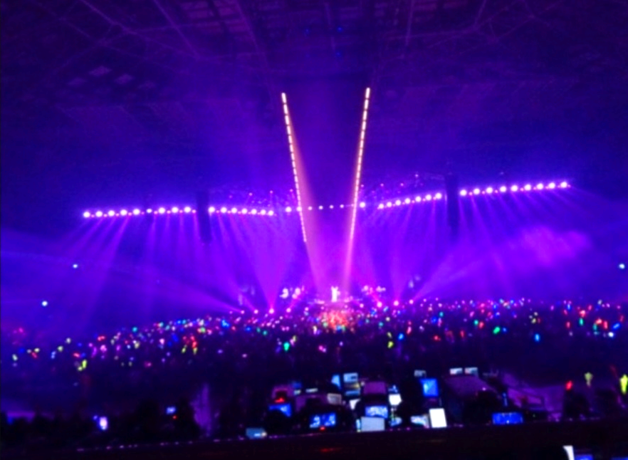 조용필 콘서트한장면 이미지