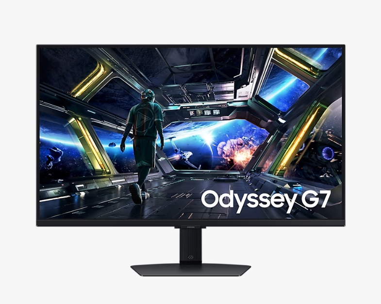 삼성 오디세이 g7 모니터 사진