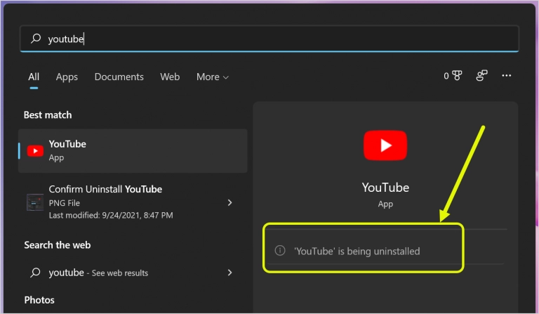 제거_중인_Youtube_앱