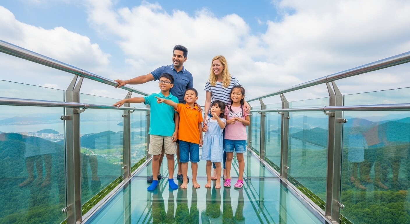 초등학교 여름방학 단양 만천하스카이워크