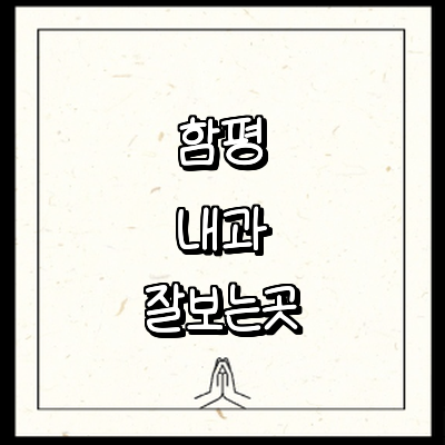 함평군 내과