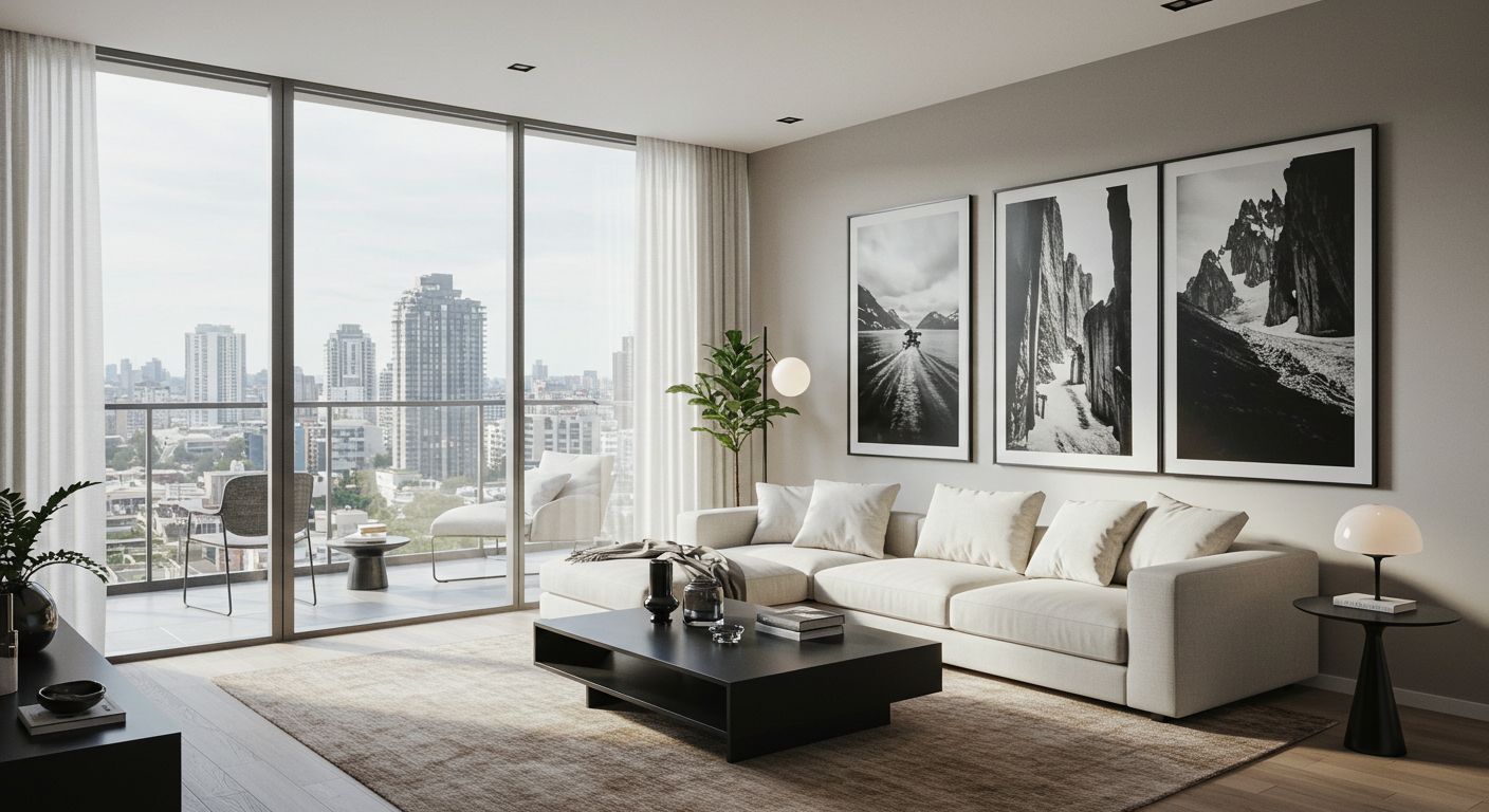 아파트 실내 인테리어 모습