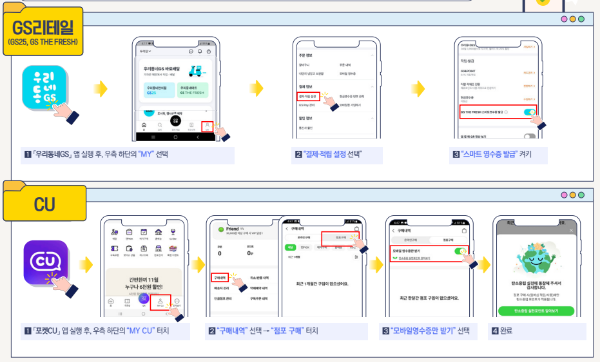 탄소중립실천포인트 영수증
